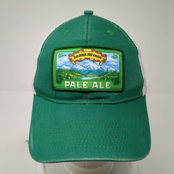 Pale Ale Snapback Trucker Hat Green One Size Adjustable Mesh Back Sierra Nevada - Picture 2 of 8